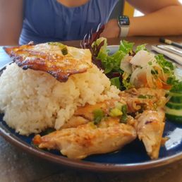 Shrimp and chicken rice dish Shrimp and chicken rice dish