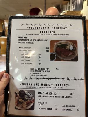 Menu photo 1 Grazin’ Angus Plover, WI