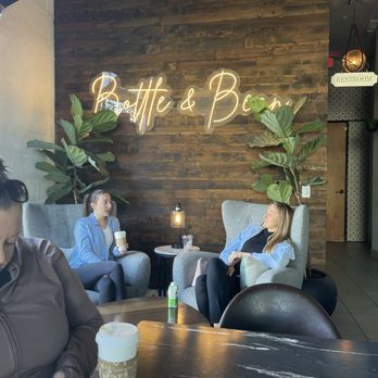 Bottle & Bean - Inside seating area is super relaxing! - Wine Bars Near Me - Chandler, Arizona