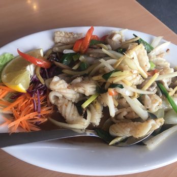 The Thai Restaurant - Sea treasure? Calamari - Thai Near Me - Lancaster, California The Thai Restaurant - Sea treasure? Calamari - Thai Near Me - Lancaster, California