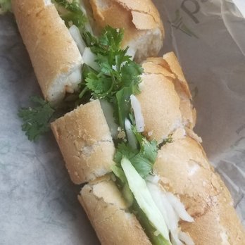 Ba Le Sandwich - Eggplant Bahn Mi with mango sauce - Bakeries Near Me - Chicago, Illinois