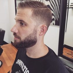 Fade Haircut and Beard Trim By Mike