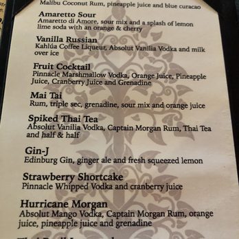 Lime Leaf - Cocktails - Thai Near Me - Spartanburg, South Carolina