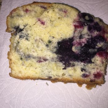 Great Harvest Bread - This raspberry blueberry bread is loaded with all blueberries and raspberries and is delicious - Bakeries Near Me - Taylorsville, Utah