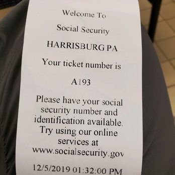 U.S. Social Security Administration - Public Services & Government Near Me - Harrisburg, Pennsylvania U.S. Social Security Administration - Public Services & Government Near Me - Harrisburg, Pennsylvania