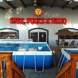 Spas, Pools & Patio - The front of our store where inside is a lrage showroom of spas/ hot tubs.