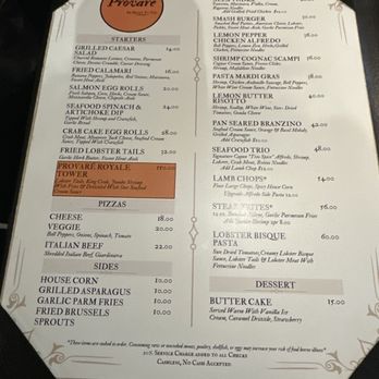 Provaré - Menu - Seafood Near Me - Houston, Texas Provaré - Menu - Seafood Near Me - Houston, Texas