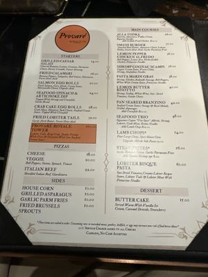Menu photo 1 Provaré Houston, TX Menu photo 1 Provaré Houston, TX