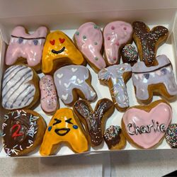 J K Donuts - Happy Birthday Donuts