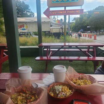Lou’s - Barton Springs - Lou's patio street view. - American Near Me - Austin, Texas Lou’s - Barton Springs - Lou's patio street view. - American Near Me - Austin, Texas
