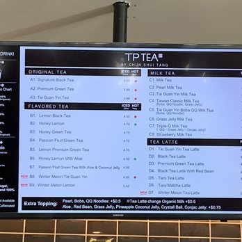 TP Tea - Menu - Bubble Tea Near Me - Cupertino, California TP Tea - Menu - Bubble Tea Near Me - Cupertino, California