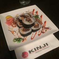 Kinji Japanese Restaurant - Fried tuna roll (pretty but I wouldn't order it again)