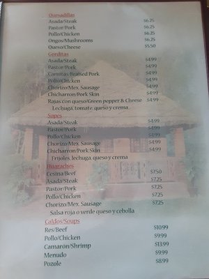 Menu photo 2 Restaurante Mi Jacalito Waukegan, IL Menu photo 2 Restaurante Mi Jacalito Waukegan, IL