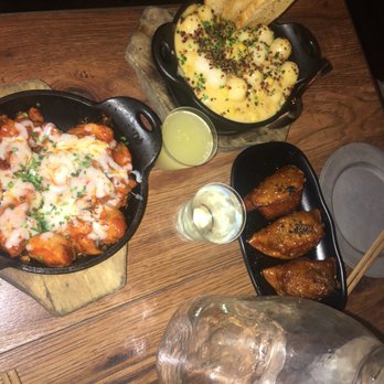 Barn Joo 35 - Spicy Charred Chicken, Truffle Rice Cake, Fried Soy Garlic Dumplings - Korean Near Me - New York, New York Barn Joo 35 - Spicy Charred Chicken, Truffle Rice Cake, Fried Soy Garlic Dumplings - Korean Near Me - New York, New York