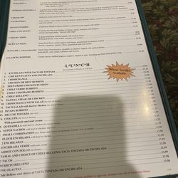 Ixtapa Mexican Restaurant - Menu 12/24