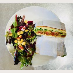 Fruit Revolution Montebello - Veggie Delight Sandwich x salad.