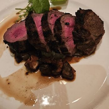 The Capital Grille - Filet mignon with caramelized onions - Steakhouses Near Me - Boca Raton, Florida