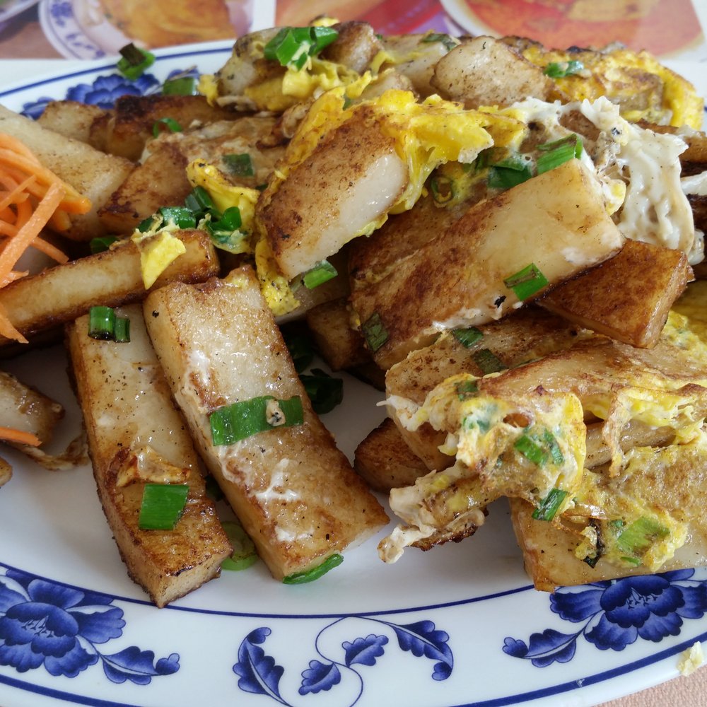 Golden River Restaurant - Pan fried gau with eggs - Vietnamese Near Me - Honolulu, Hawaii Golden River Restaurant - Pan fried gau with eggs - Vietnamese Near Me - Honolulu, Hawaii