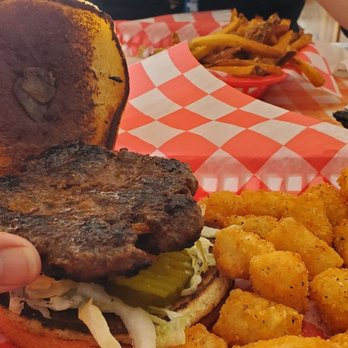 Nest Burger - Famous Texas onion burger with tater tots - Burgers Near Me - Plano, Texas Nest Burger - Famous Texas onion burger with tater tots - Burgers Near Me - Plano, Texas