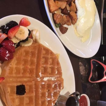 Murphy's - Eggs Benedict with malted waffle - American Near Me - Atlanta, Georgia Murphy's - Eggs Benedict with malted waffle - American Near Me - Atlanta, Georgia