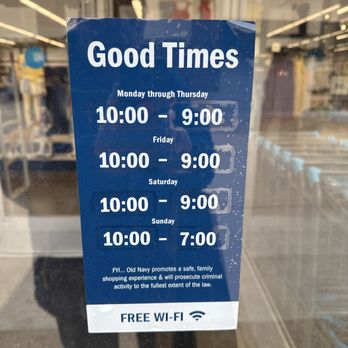 Old Navy - Hours - Men's Clothing Near Me - Peoria, Illinois Old Navy - Hours - Men's Clothing Near Me - Peoria, Illinois