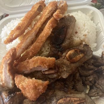 HoAloha Hawaiian BBQ - HoAloha Katsu Mix Plate - Hawaiian Near Me - Pomona, California HoAloha Hawaiian BBQ - HoAloha Katsu Mix Plate - Hawaiian Near Me - Pomona, California