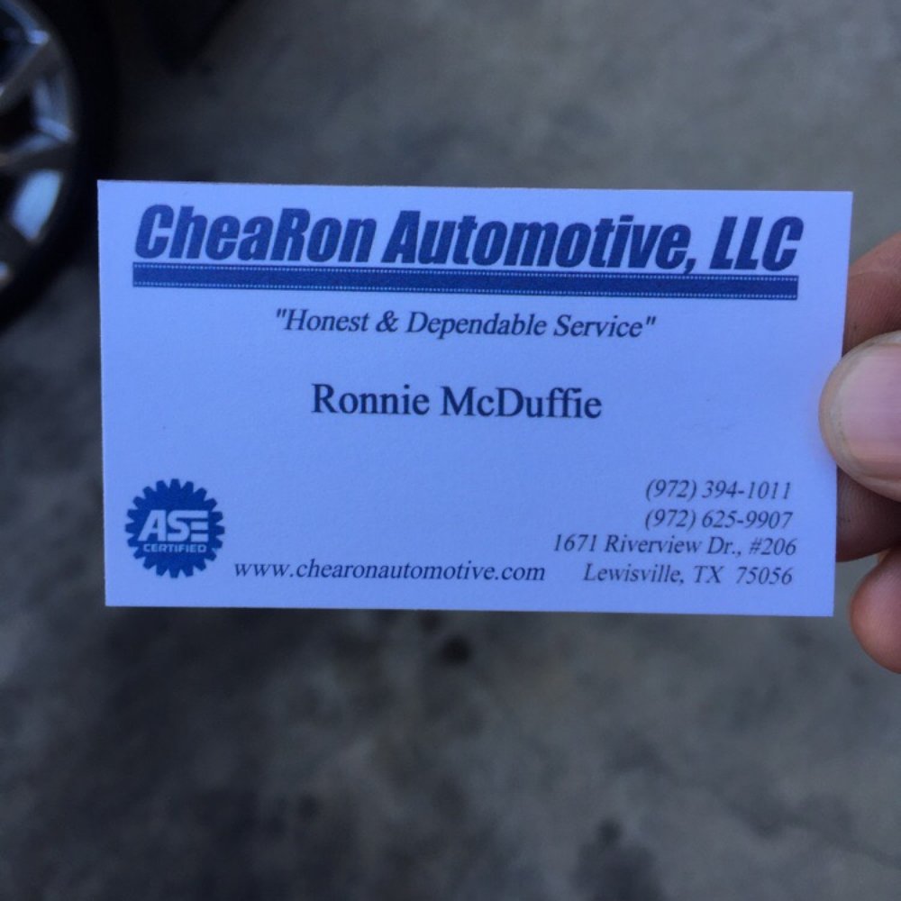 Chea Ron Automotive - Auto Repair Near Me - Lewisville, Texas