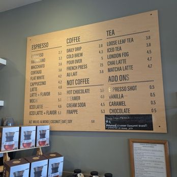 Verbena Coffee - Menu - Coffee & Tea Near Me - Houston, Texas