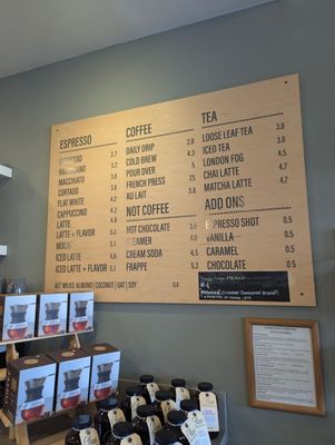 Menu photo 8 Verbena Coffee Houston, TX
