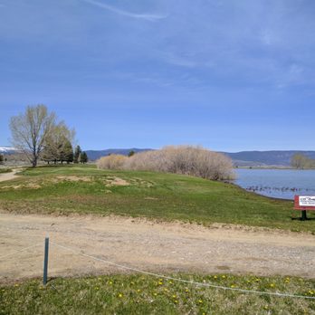 Diamond Mountain Golf Course - Hole #3 - Dogleg right around lake - Golf Near Me - Susanville, California Diamond Mountain Golf Course - Hole #3 - Dogleg right around lake - Golf Near Me - Susanville, California