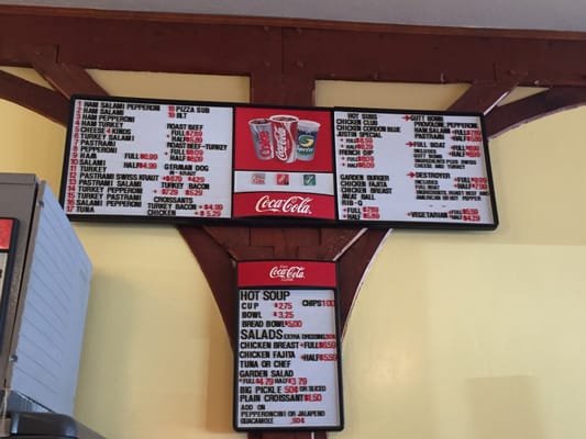 Menu photo 2 Sub Shop La Grande, OR Menu photo 2 Sub Shop La Grande, OR