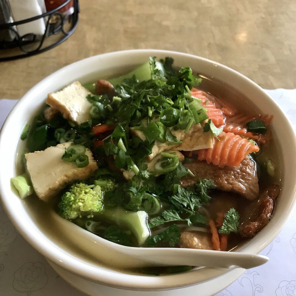 Veggie Today - Rice Noodle Soup (2.3) full of flavor and delicious!! - Vegetarian Near Me - Concord, California Veggie Today - Rice Noodle Soup (2.3) full of flavor and delicious!! - Vegetarian Near Me - Concord, California