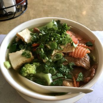 Veggie Today - Rice Noodle Soup (2.3) full of flavor and delicious!! - Vegetarian Near Me - Concord, California Veggie Today - Rice Noodle Soup (2.3) full of flavor and delicious!! - Vegetarian Near Me - Concord, California