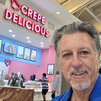 Crepe Delicious - ROSARIO S. CASSATA AT CREPE DELICIOUS AT THE SAWGRASS MILLS MALL IN SUNRISE FLORIDA. - Gelato Near Me - Sunrise, Florida Crepe Delicious - ROSARIO S. CASSATA AT CREPE DELICIOUS AT THE SAWGRASS MILLS MALL IN SUNRISE FLORIDA. - Gelato Near Me - Sunrise, Florida
