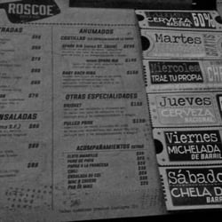 Roscoe - Menu.
