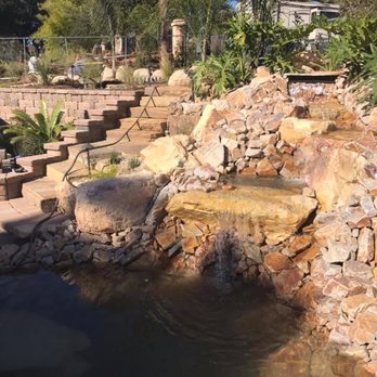 Scotty's Plantscapes - Waterfall feature - Landscaping Near Me - Ramona, California