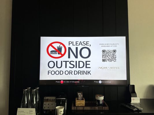 Nobu Hotel, City of Dreams Manila by null