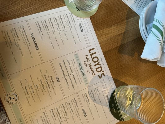 Menu photo 3 Lloyd’s Full Service Cary, NC Menu photo 3 Lloyd’s Full Service Cary, NC