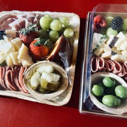 Valo Tasting Room - Kittitas - Charcuterie options from Olive + Pine