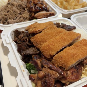 Kahu Hawaiian BBQ - Kalua combo w/ Kalua pork & Teriyaki chicken ($13.59) and BBQ & Katsu mix ($14.59) ~ 5/10/26 - Barbeque Near Me - Phoenix, Arizona Kahu Hawaiian BBQ - Kalua combo w/ Kalua pork & Teriyaki chicken ($13.59) and BBQ & Katsu mix ($14.59) ~ 5/10/26 - Barbeque Near Me - Phoenix, Arizona