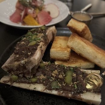 Gordon Ramsay Hell's Kitchen - Bone marrow and toast - New American Near Me - Las Vegas, Nevada