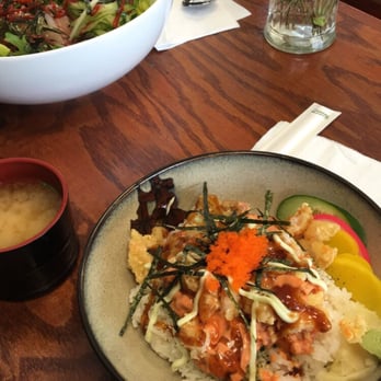 Honolulu Sushi - Crunch bowl $9 (bottom), Kochujun bowl $10 (top) - Sushi Bars Near Me - Honolulu, Hawaii Honolulu Sushi - Crunch bowl $9 (bottom), Kochujun bowl $10 (top) - Sushi Bars Near Me - Honolulu, Hawaii