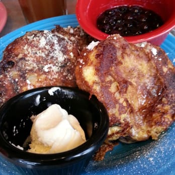 Crest Cafe - Sam the Cooking Guy's French Toast! (So good!) - Cafes Near Me - San Diego, California
