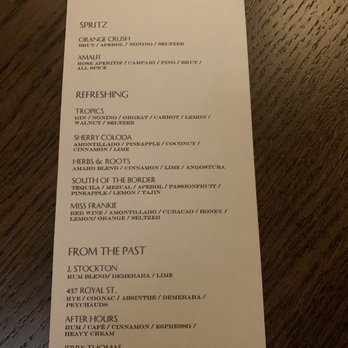 Frankie’s - Menu - Cocktail Bars Near Me - Oceanside, California Frankie’s - Menu - Cocktail Bars Near Me - Oceanside, California
