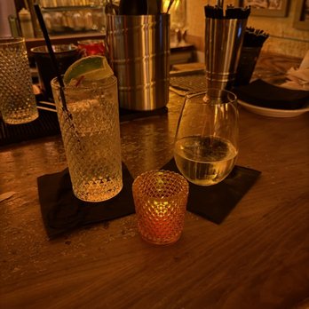 The Good Good - Drinks at the bar - New American Near Me - New York, New York The Good Good - Drinks at the bar - New American Near Me - New York, New York