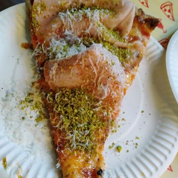 Heartbreakers Pizza - Mortadella slice ($6.50) - Pizza Near Me - Ottawa, Ontario Heartbreakers Pizza - Mortadella slice ($6.50) - Pizza Near Me - Ottawa, Ontario
