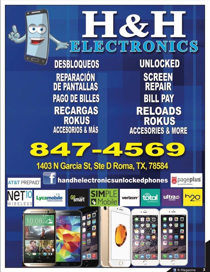 H&H ELECTRONICS - Updated July 2026 - 1403 N Garcia St, Roma, Texas ...