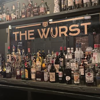 The Wurst - a bar filled with liquor bottles - Cocktail Bars Near Me - Baltimore, Maryland The Wurst - a bar filled with liquor bottles - Cocktail Bars Near Me - Baltimore, Maryland