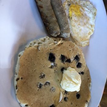 Cafe 95 - Kids meal, pancake not good - New American Near Me - Ponderay, Idaho