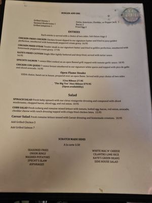 Menu photo 4 Spechts Texas San Antonio, TX